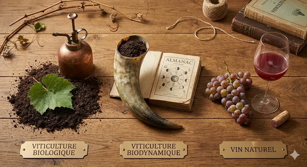 Vins bio, biodynamie et vins naturels — comment s'y retrouver